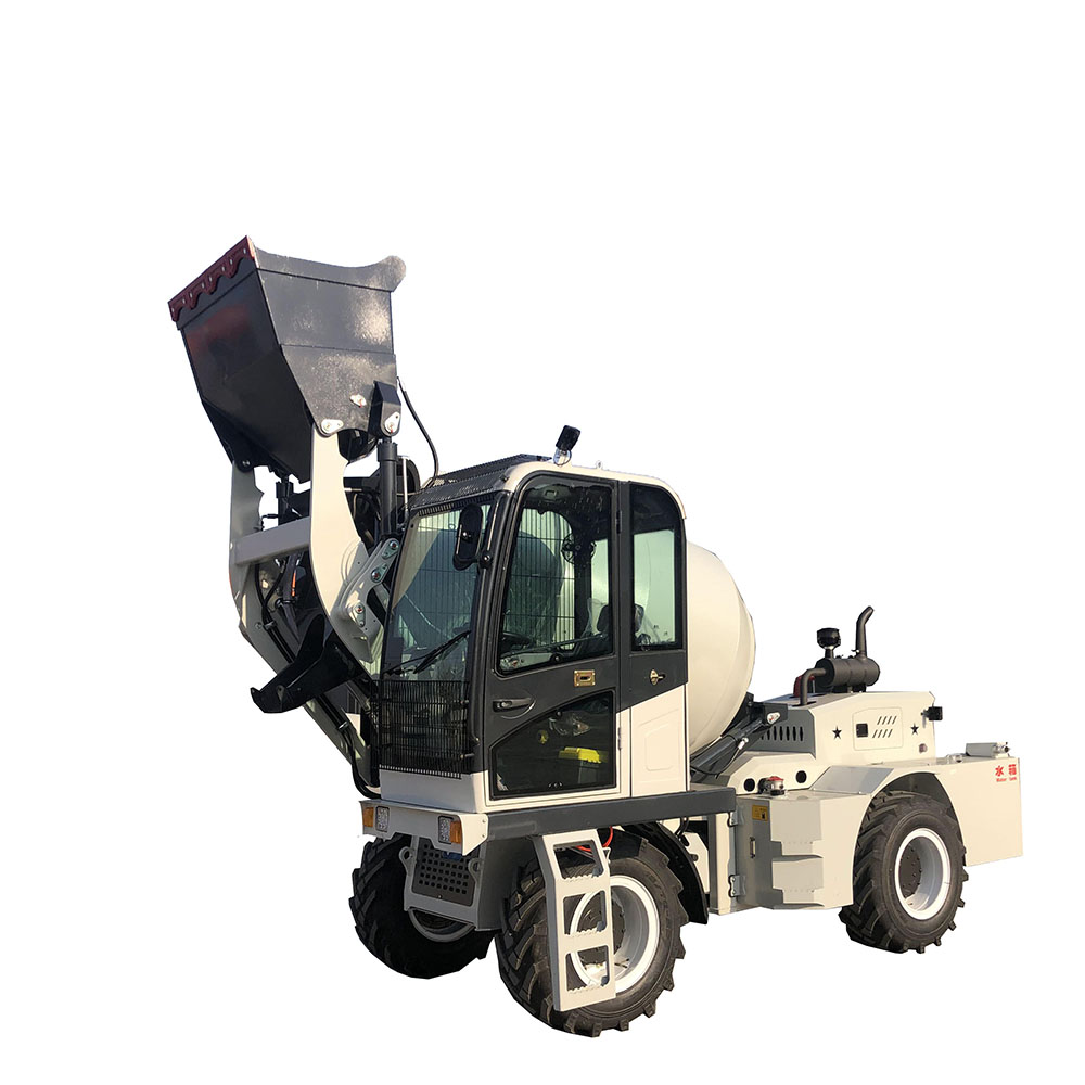 2cbm H20 самозагружающийся небольшой бетоносмеситель для продажи