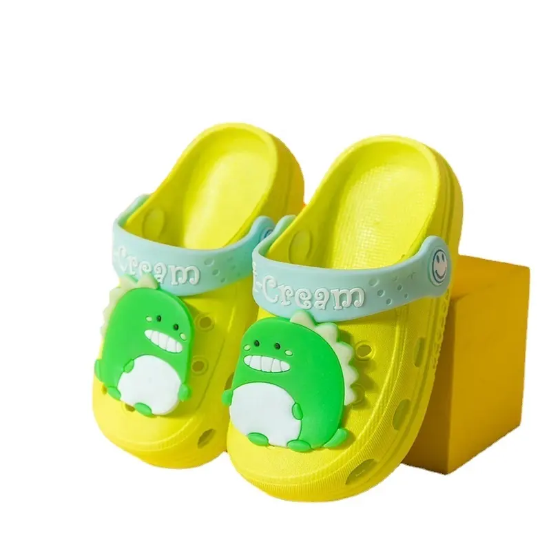 Summer children's slippers soft-soled baby Baotou anti-kick sandals
