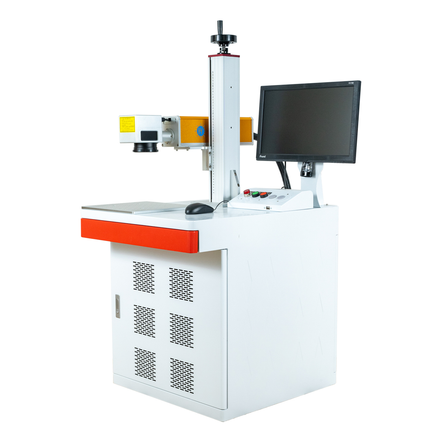Low Price portable optical fiber laser marking machine for metal