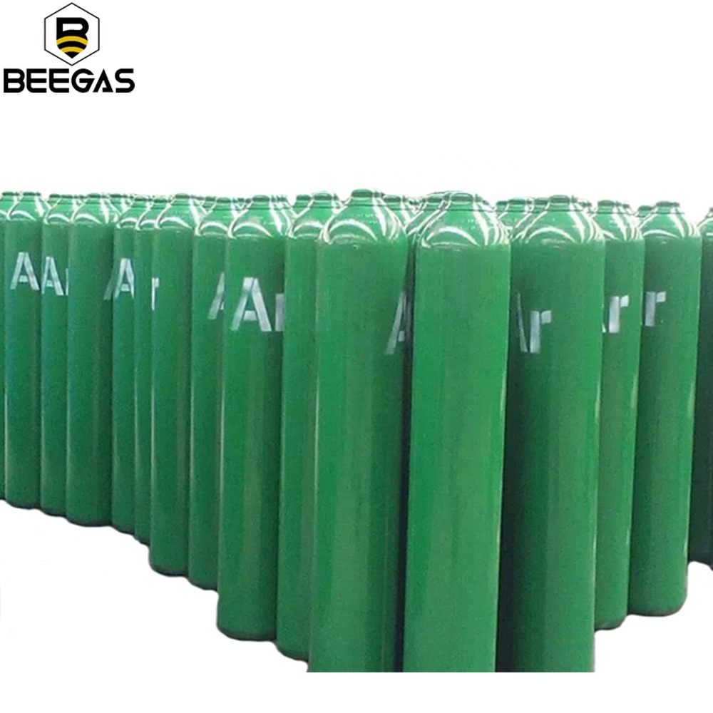 High Pressure Argon Tank Steel Gas Cylinder 40L Argon Cylinders