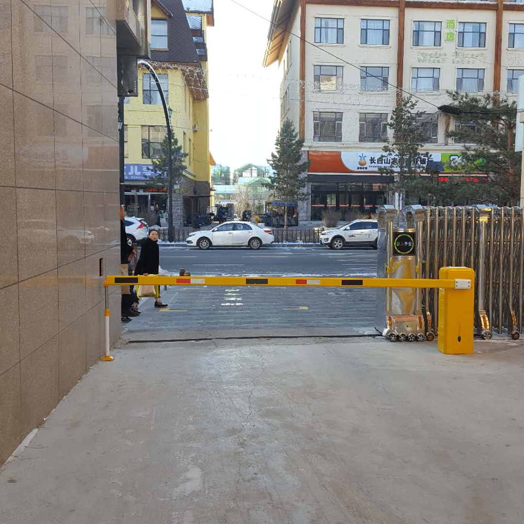 Roadside Traffic Barriers Gate Remote Parking Barriers Gate control Vehicles Straight Bar Barriers Gate