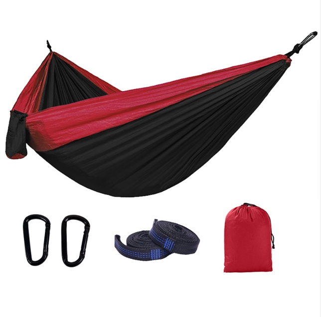 Hot Selling Factory Wholesale Outdoor Double Person Ultralight Hammock Hiking Camping