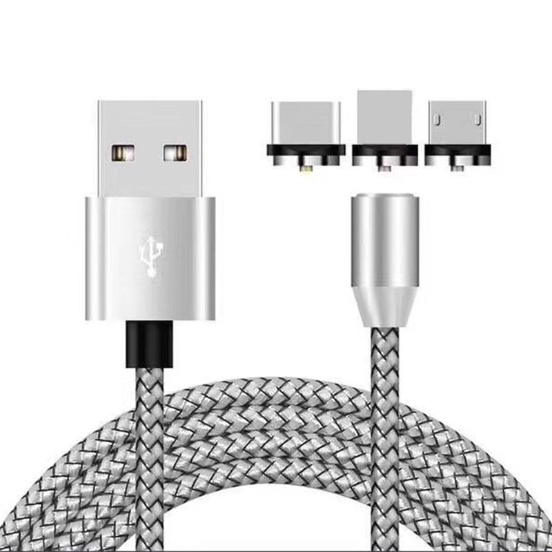 Бесплатная доставка данных быстрое зарядное устройство micro usb 3 в 1 Магнитный зарядный кабель
