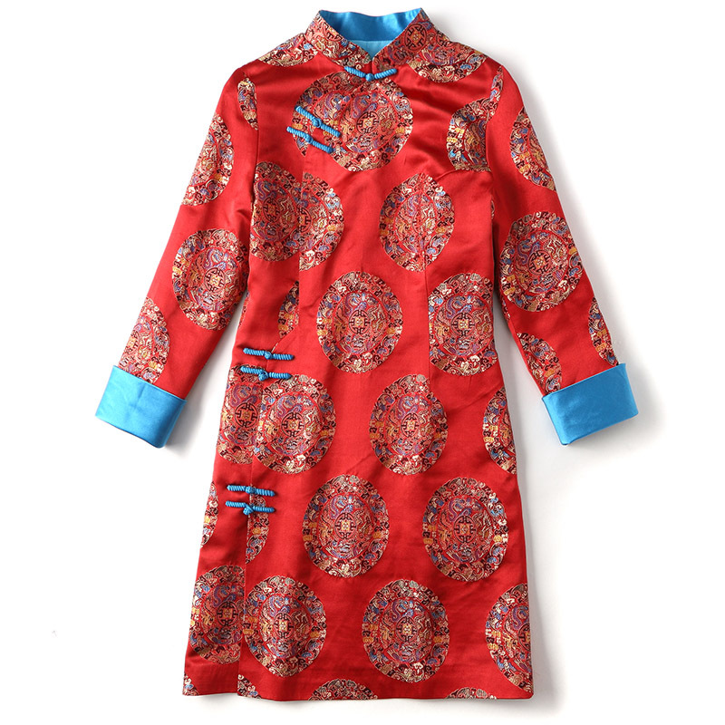 Традиционное китайское платье qipao для матери невесты, вечернее свадебное платье по индивидуальному заказу