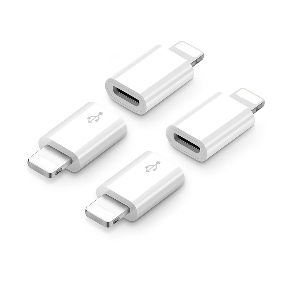 Короткий Micro USB к 8-контактному адаптеру для зарядки