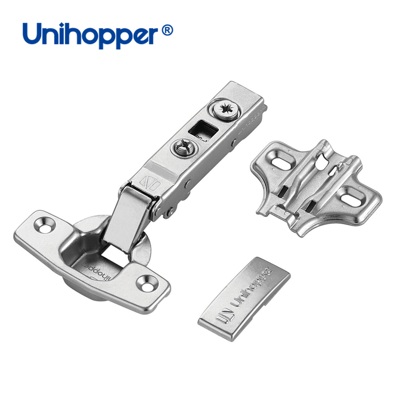 Unihopper Super Rust Proof Cabinet Hinge Concealed 3D Adjustable Soft Close Hinges Hydraulic Furniture Hinge for Cabinet Door