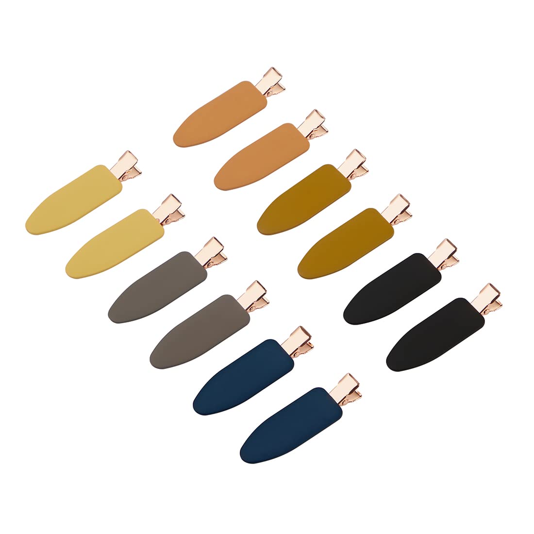 No Bend No Crease Hair Clips Makeup Clips for Hair Styling Professional Silicone Hair Clips for Women and Girls