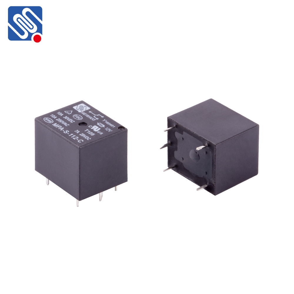 Meishuo МПа 12 вольт 5VDC JQC-3F PCB T73 5A 7A 10A 250VAC мини электромагнитной энергии 24V 4pin реле
