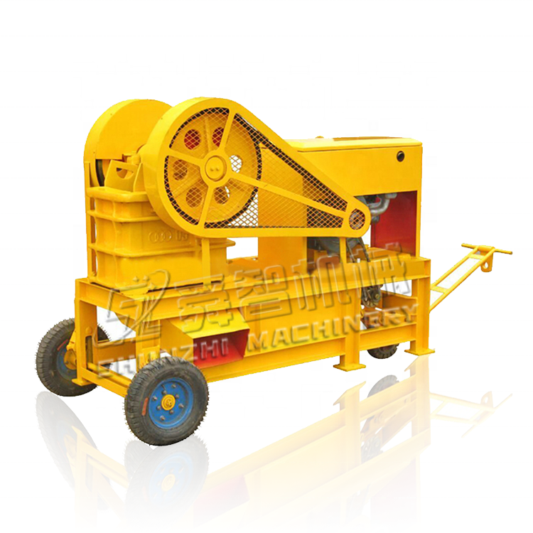 Щековая щековая дробилка PE150 * 250 для продажи