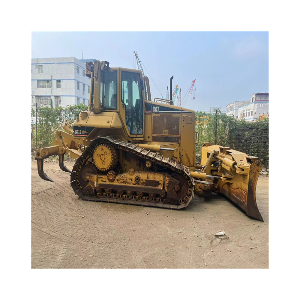 Оригинальный японский дешевый бульдозер CAT Crawler CAT D6N высококачественный бульдозер б/у землеройное оборудование для продажи