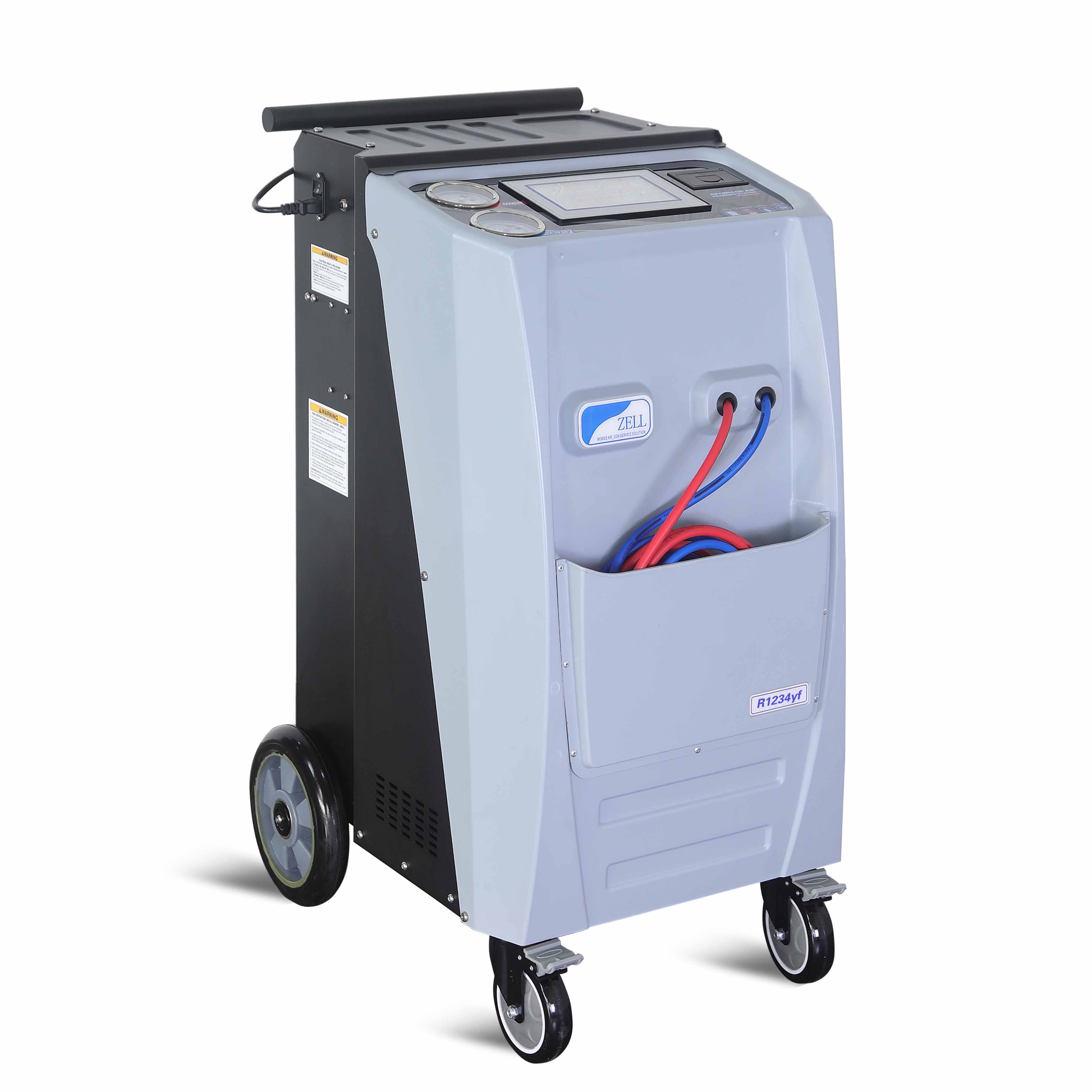 ZELL AC1800-HFO AC Service equipment R1234yf восстановление перезарядки Mahine Aircon Service Station AC Service Station