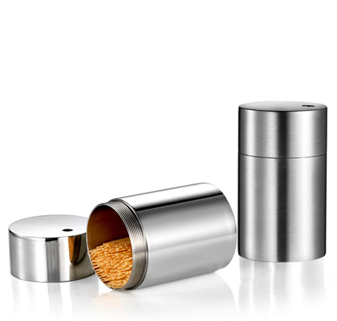 Luxury 304 Stainless Steel Toothpick Holder
