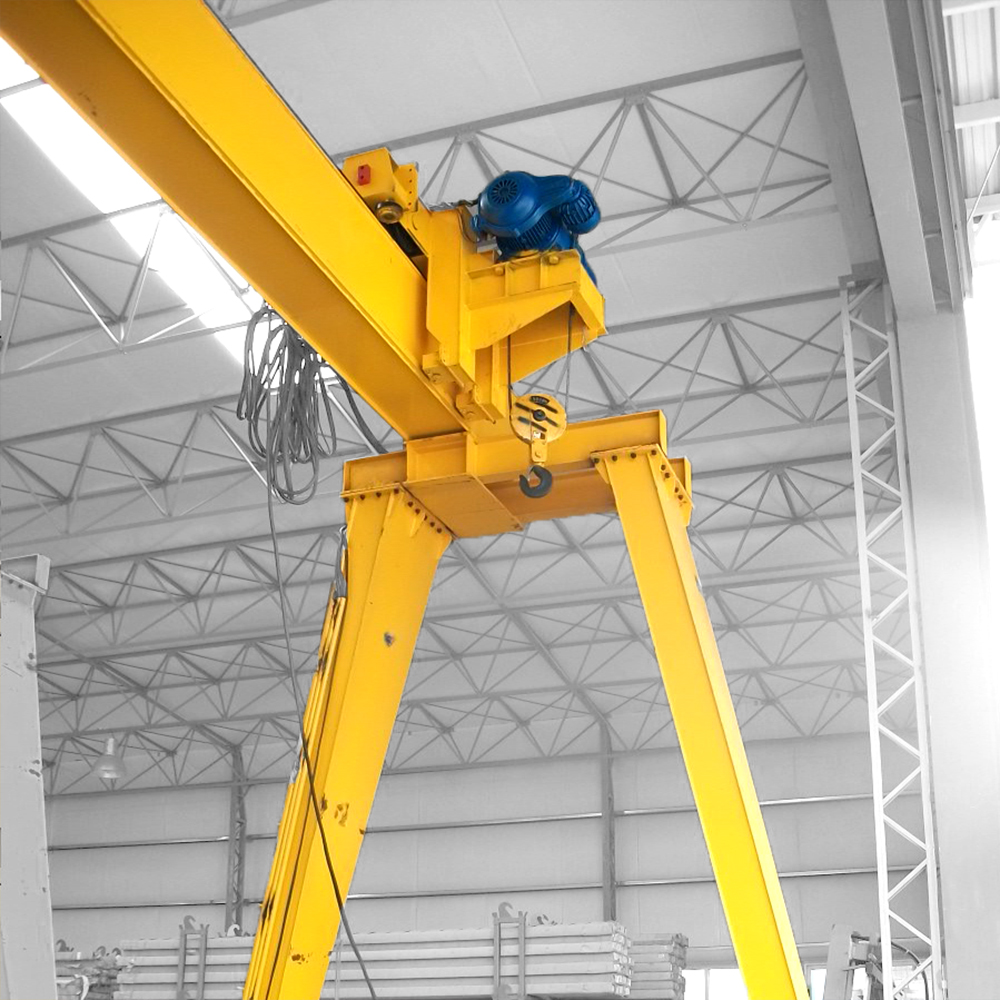 Professional Weighted Gantry Crane 2 Ton Electric