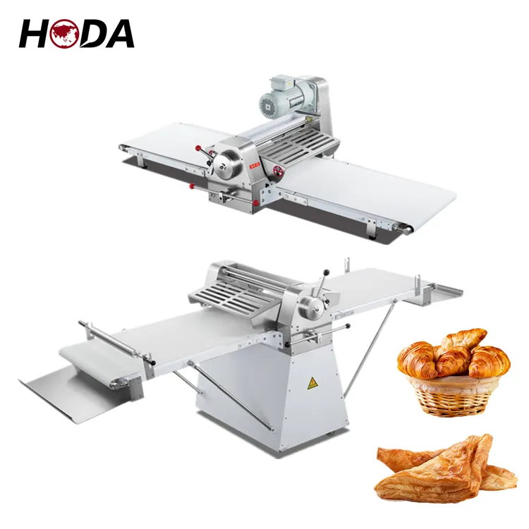 Reversible used dough sheeter and cutter roller manual press pressing food machine arabic compact dough sheeter for bakery price