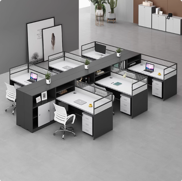 MEO Modern design office tables with drawers office specific tables and chair office desk and chair set