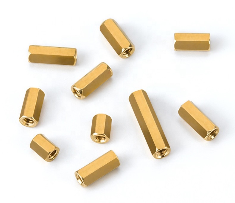 M3 * 16 мм, латунь, медь, гнездо, Проставка с резьбой, печатная плата, Проставка с шестигранным углублением, длинная гайка