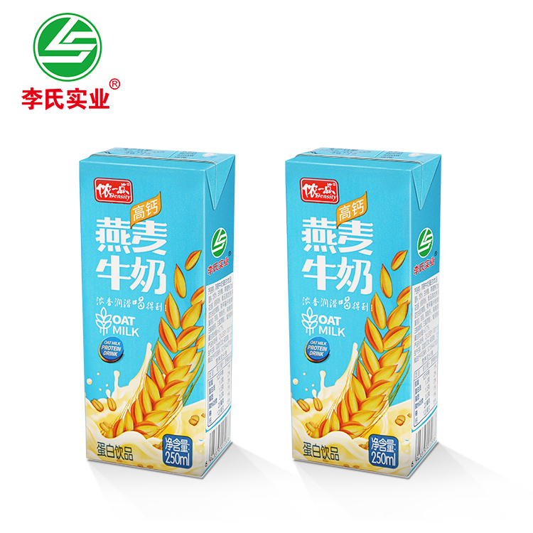 Коммерческий здоровый освежающий вкус LISHI, молочный продукт для овса, для детей и взрослых, для пожилых людей, 250 мл, 72 в коробке, молока для овса