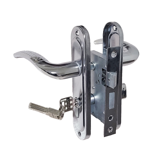 High Quality Stainless Steel Doorknob Lock Set Made in China Hot Sale Door Handle Lock Body Cylinder for Interior Doors