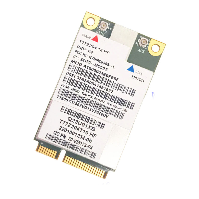 Беспроводная карта Sierra MC8355 GOBI3000 GPS 3G HSPA EVDO WWAN для Lenovo Thinkpad X220 T420 T520 X230 T430 T530 W520 W530 60Y3257