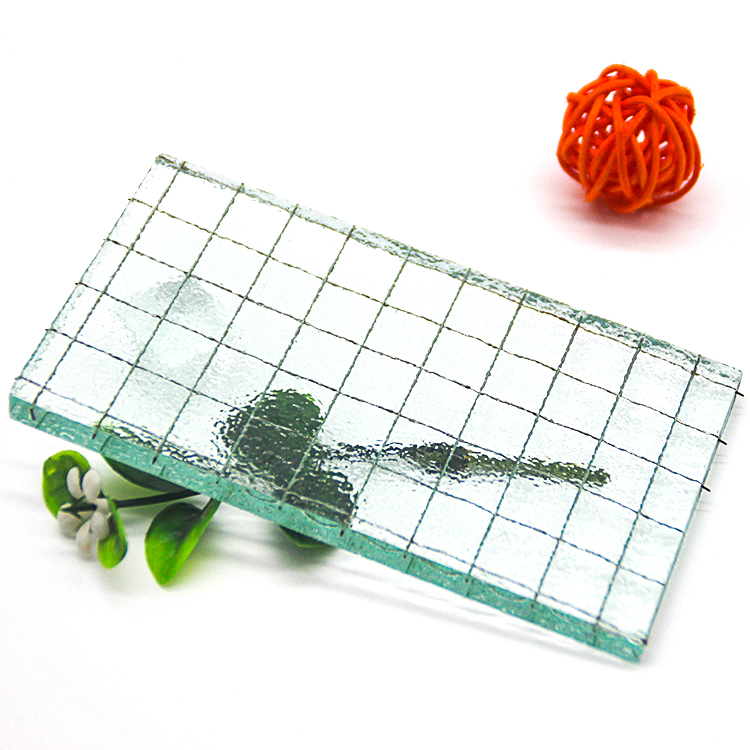 High Transparency Explosion-proof Clear Wired Glass Price