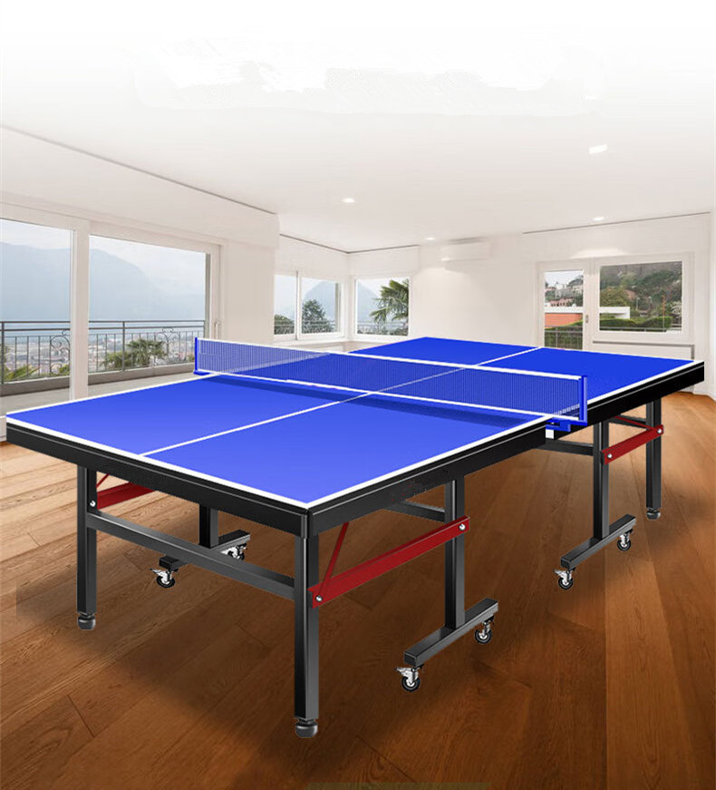 Standard Size Indoor Pingpong Table Racket Entertainment Exercise Foldable Table Tennis Tables