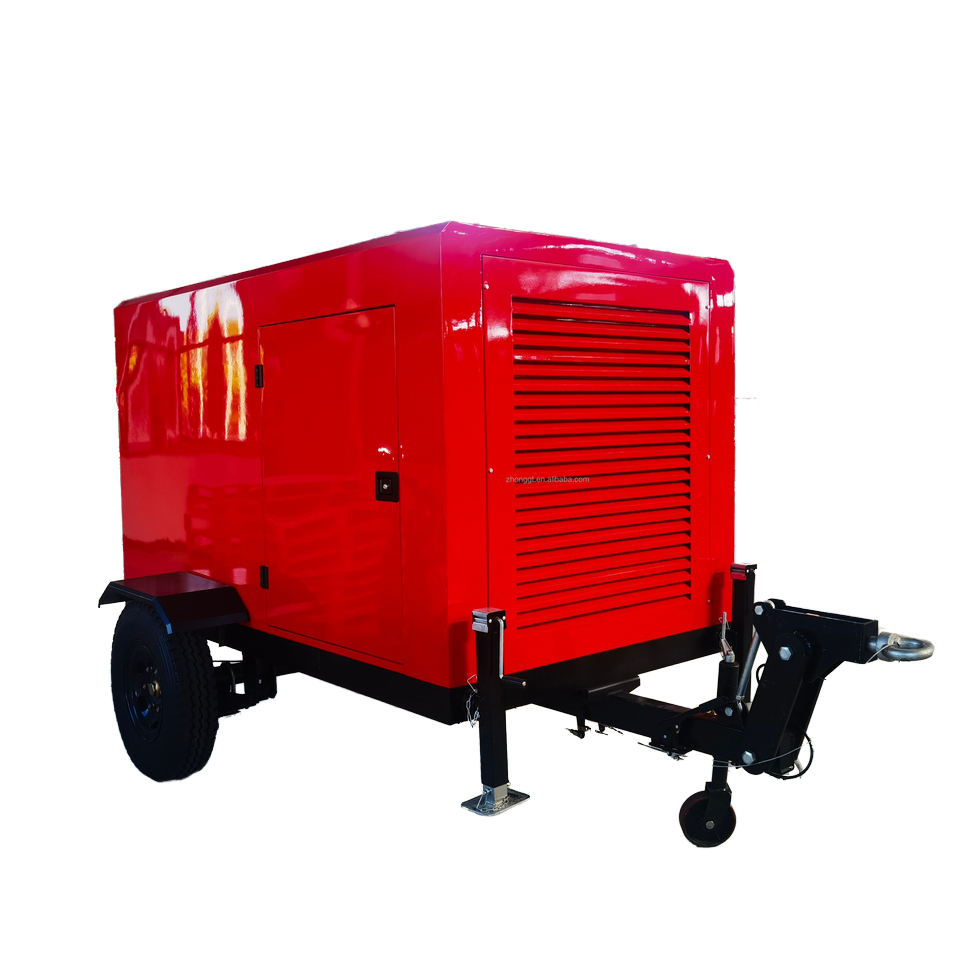 Powered by Weichai Engine 10kw 30kw 80kw Good Quality Diesel Generator Set for Outdoors Rainproof Trailer Silent