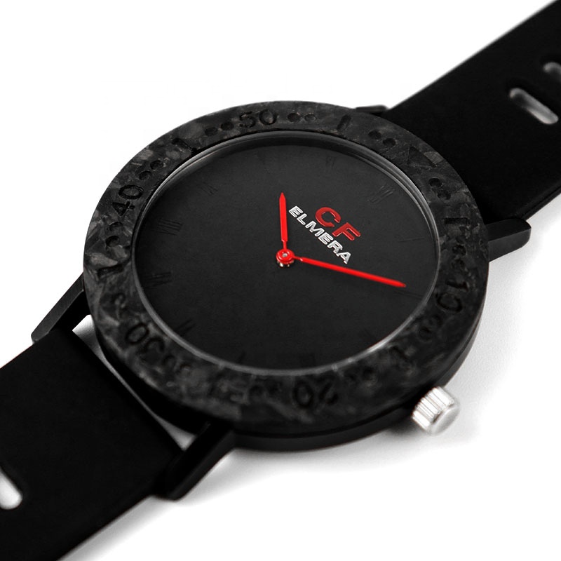 Carbon fiber Watch Luxury Brand Super Quartz Quality Timepieces Watches Men