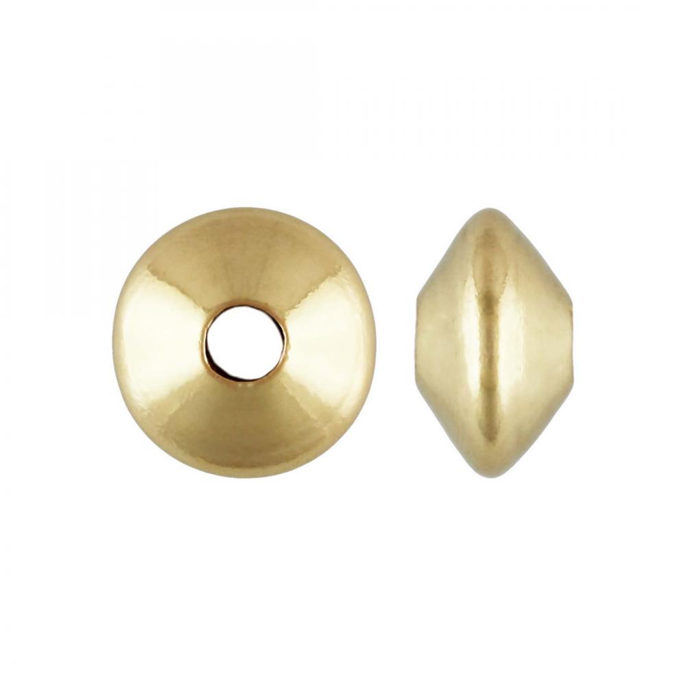14k gold filled beads Rondelle spacer beads for jewelry making different size for choice 351473