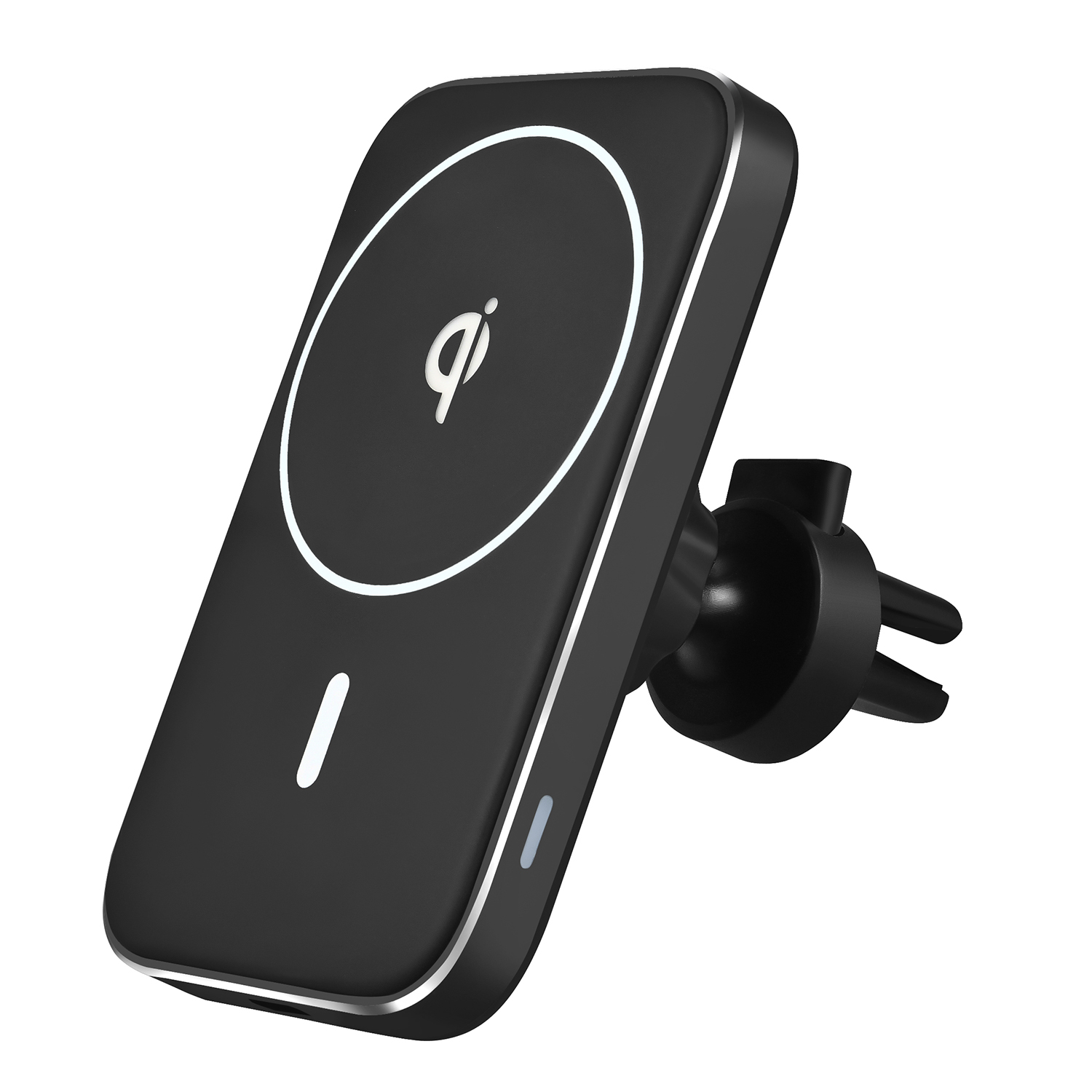 Qi 15W Magsafe Fast Charge Wireless Charger Stand Wireless Car Charger Mobile Phone Holder Magnetic