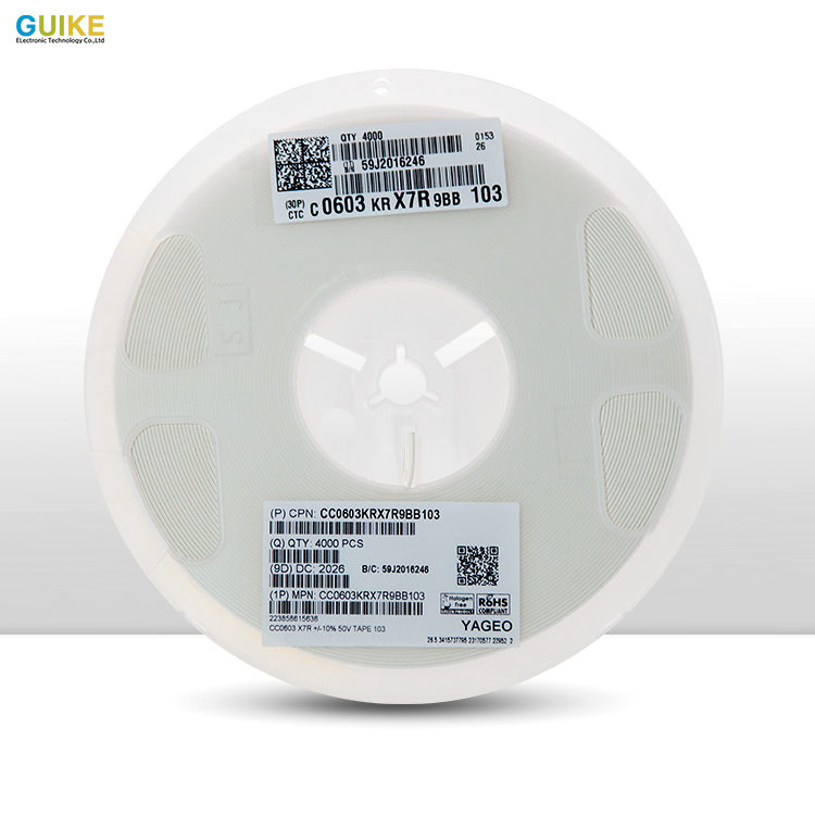 Алюминиевый электролитический конденсатор 0603(1608) 10% 103K 50 в X7R smd для микроволновой печи