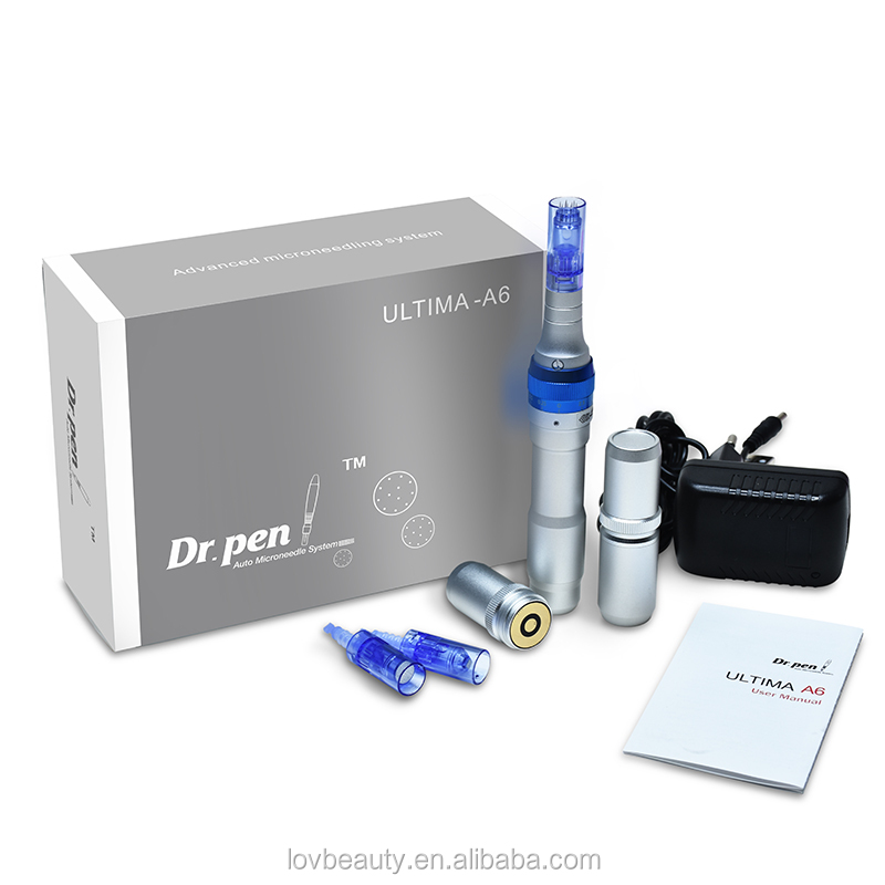 Microneedling Dr. Pen беспроводной электрический вибрирующий Дерма авторучка Автоматическая микроиглы система машина микро иглы ручка