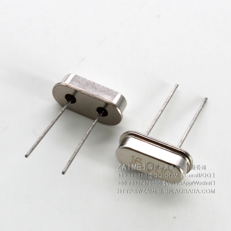 (1 упаковка = 10 шт.) HC-49S пассивный rfid метки с украшением в виде кристаллов 16 МГц Встроенный 2 Pin 16M кварц с украшением в виде кристаллов