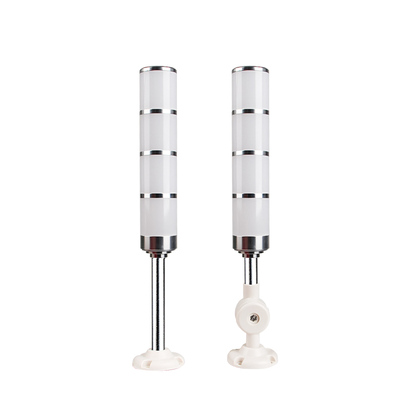 NHM Four-Layer Signal Lamp 5V 12V 24V CNC Lathe Machine LED Tower Lights with Red Yellow Green Indicators 3W Power Supply