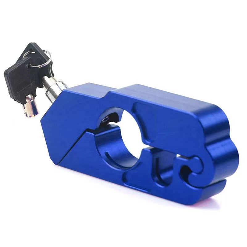 Motorcycle handle lock safety anti-theft lock electric car grip lock