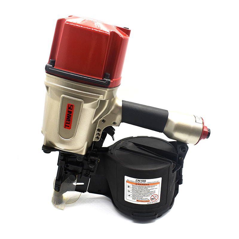 New Design Coil Nail Gun CN100 Air Coil Nailer For Wood Pallet With Good Quality