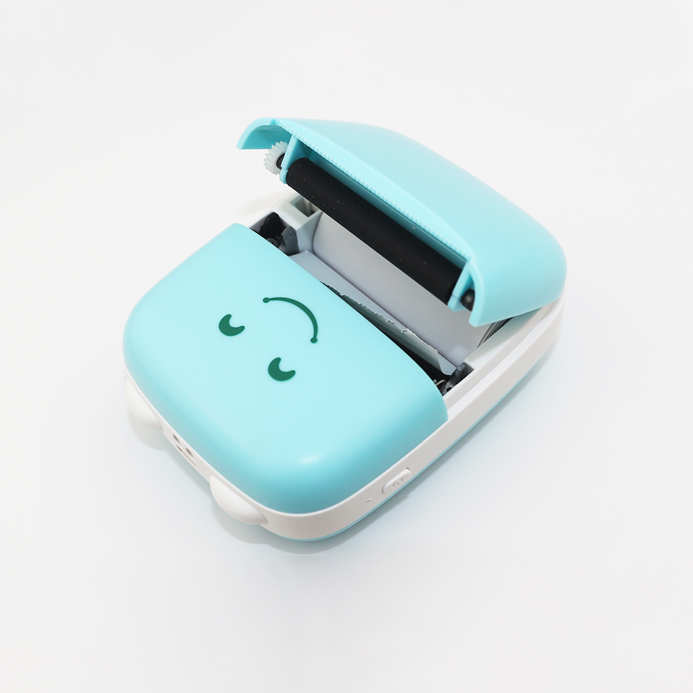 receipt label mobile phone picture with bluetooth thermal printer