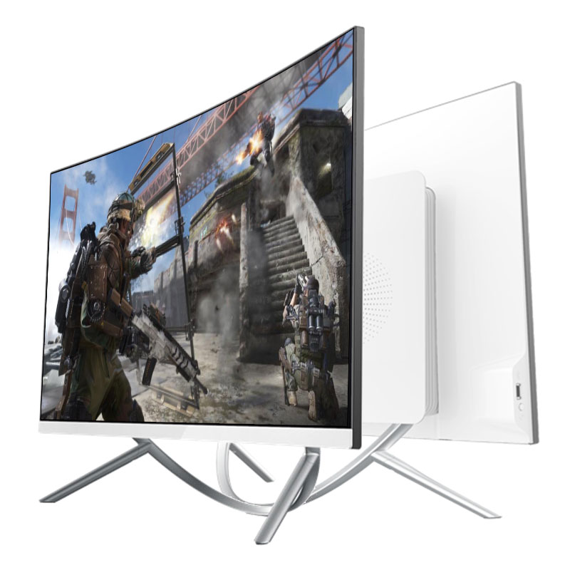 Cebay 27 ''изогнутый монитор Core I5-10500 16Gb Ssd 512Gb Win 10 коммерческого использования настольных игровых ПК