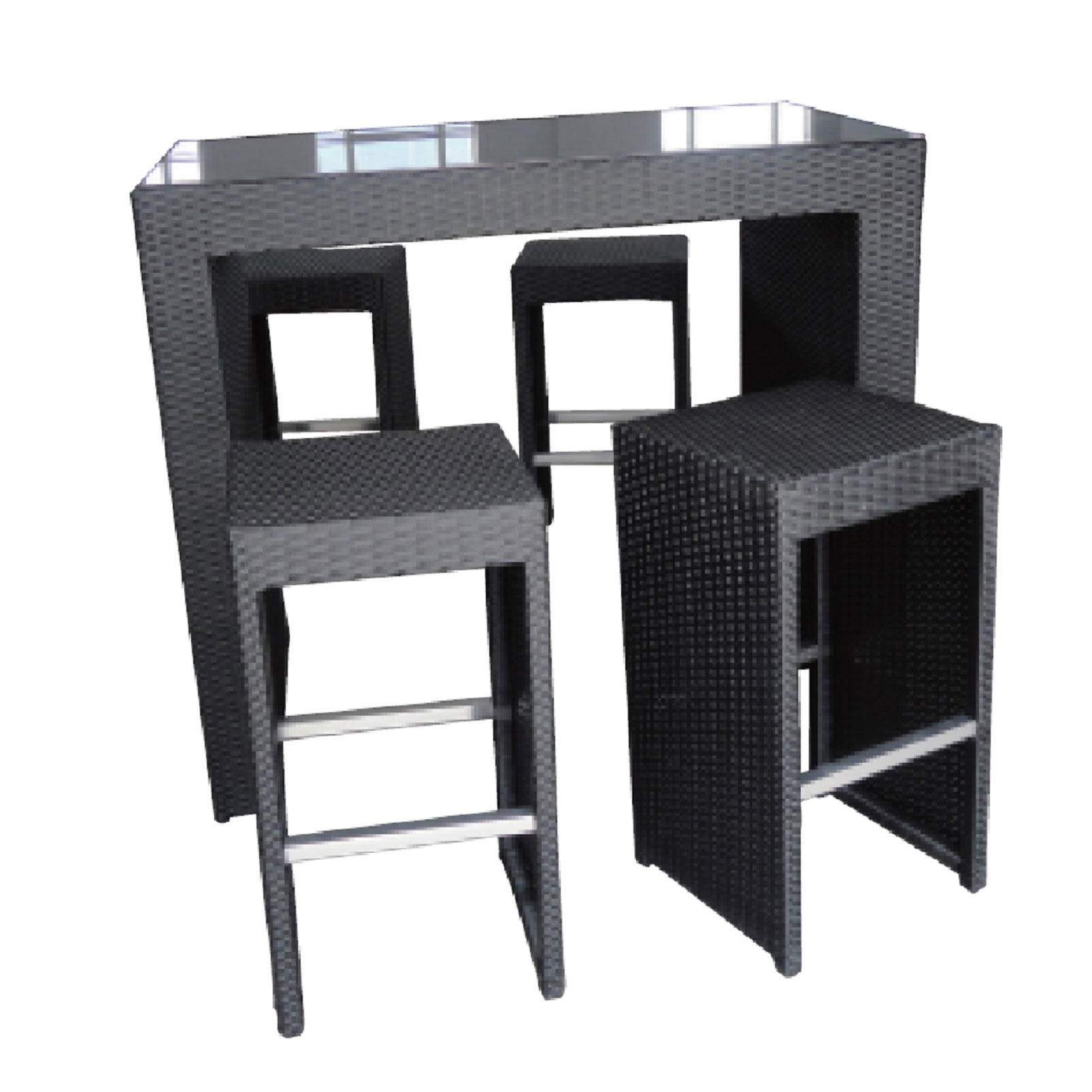 Topgreen Patio Table Chair Aluminum Rattan Sofa Set Luxury Wicker Garden Furniture Outdoor Furniture Set