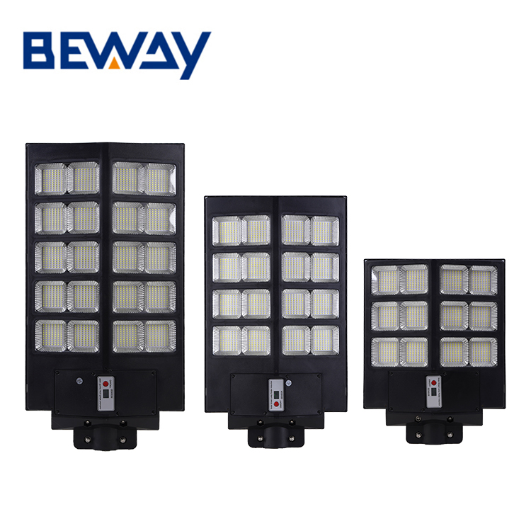 Outdoor Lighting Ip65 Waterproof ABS 200w 300w 400w All In One Integrated Solar Led Streetlight