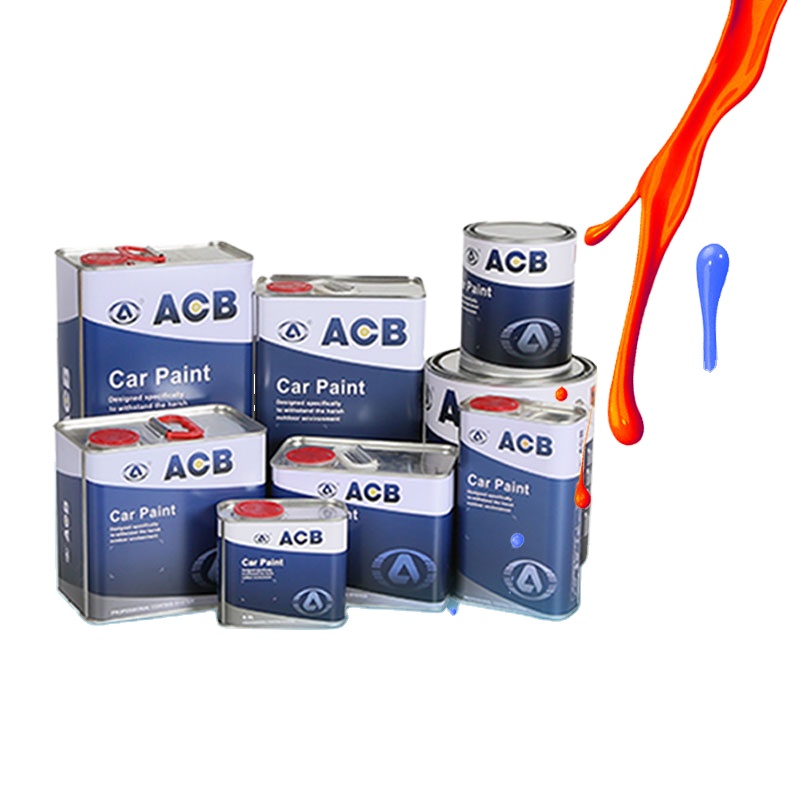 Краска ACB для автомобильных поставщиков, хорошее толстое покрытие, пленка 2k, быстрое прозрачное покрытие