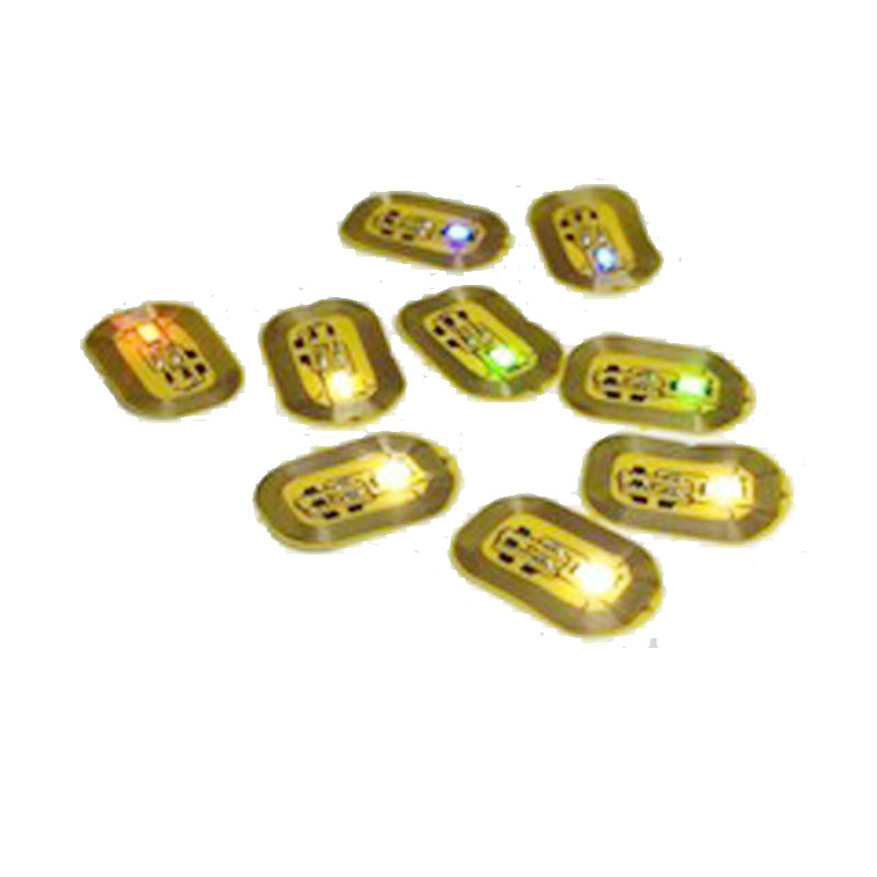 Новый 3D чип автоматическая вспышка цветной NFC Nail