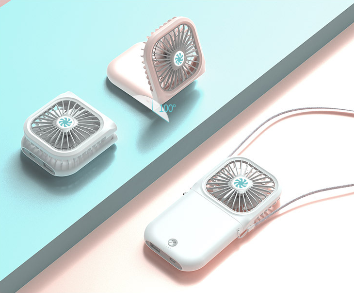 Шейный подвесной ленивый спортивный вентилятор персональный портативный USB мини Электрический шейный вентилятор