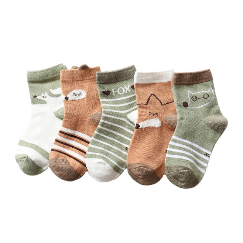Fashion Design Kids Baby Girls Cute Cotton Socks for Children