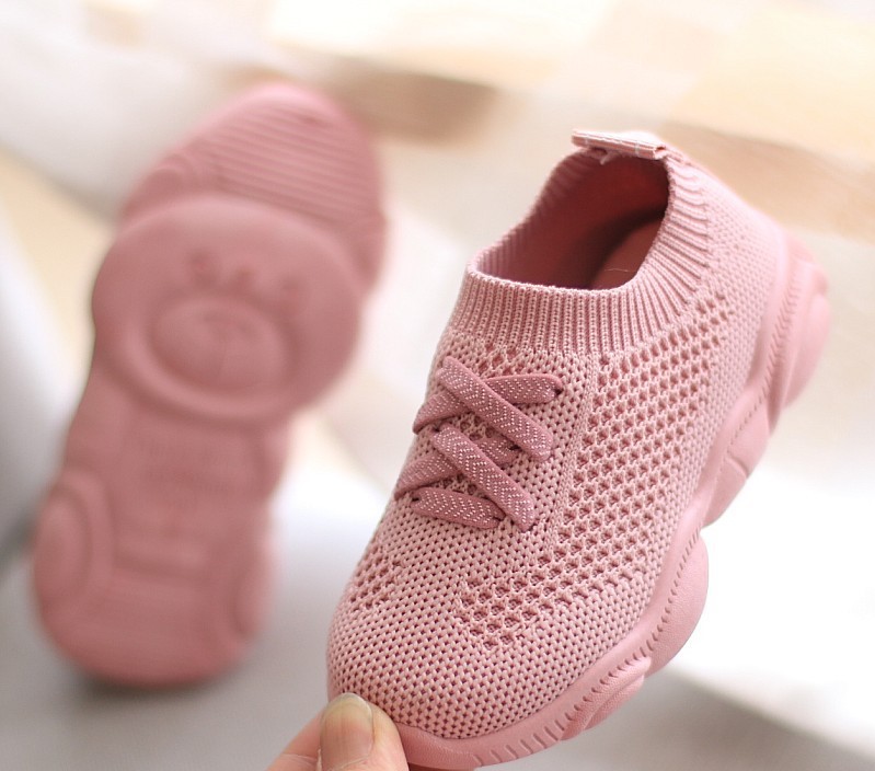 Sneakers Kids Shoes Antislip Soft Bottom Baby Sneaker 2021 Casual Flat Sneakers Shoes Children size Girls Boys Sports Shoes