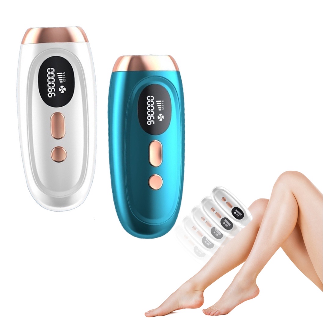 Custom IPL Hair Removal 999999 Flashes Painless Hair Remover on Armpits Back Legs Arms Face Bikini line