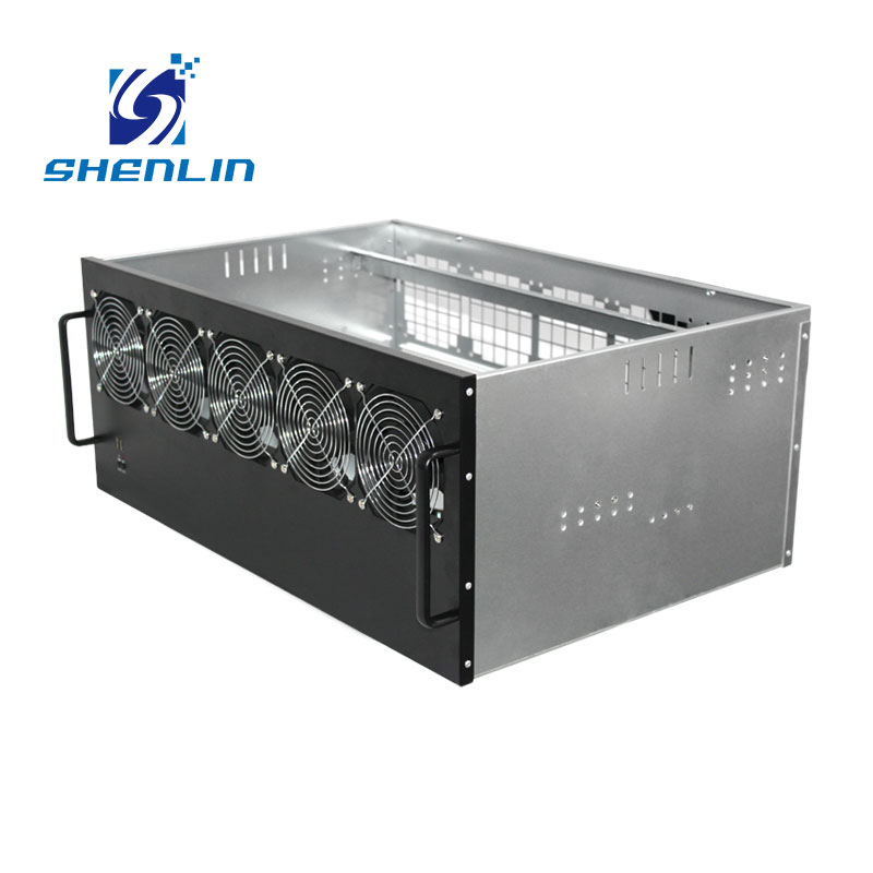 Корпус графического процессора 12/13 Gpu для материнской платы криптовалюлогенного сервера 8 Gpu