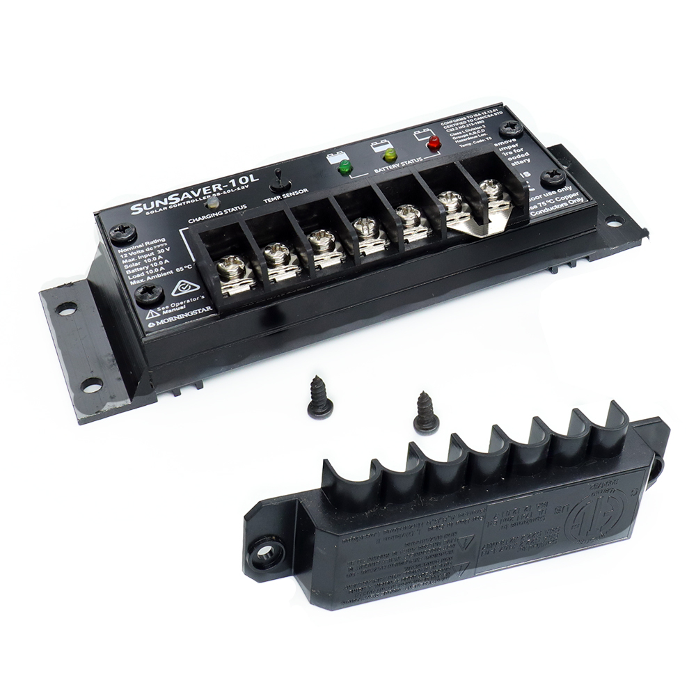 Sunsaver solar controller 10L Charge controller with LVD 12V 10A for solar battery charging
