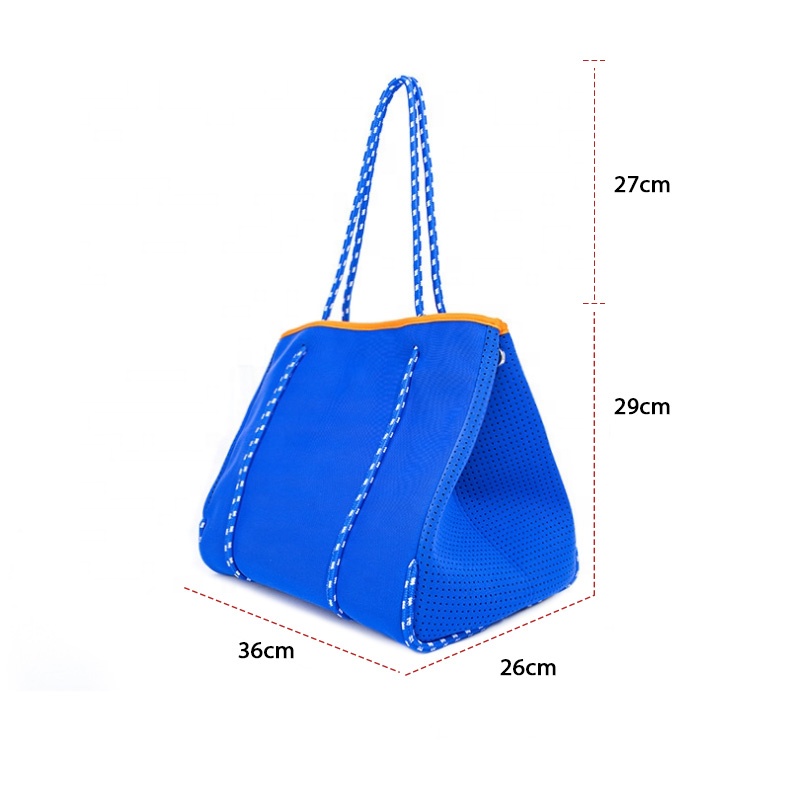 M d Wholesale Trendy Shoulder Bag Multipurpose Neoprene Beach Bag Fashion Travel Beach Tote Bag For Women
