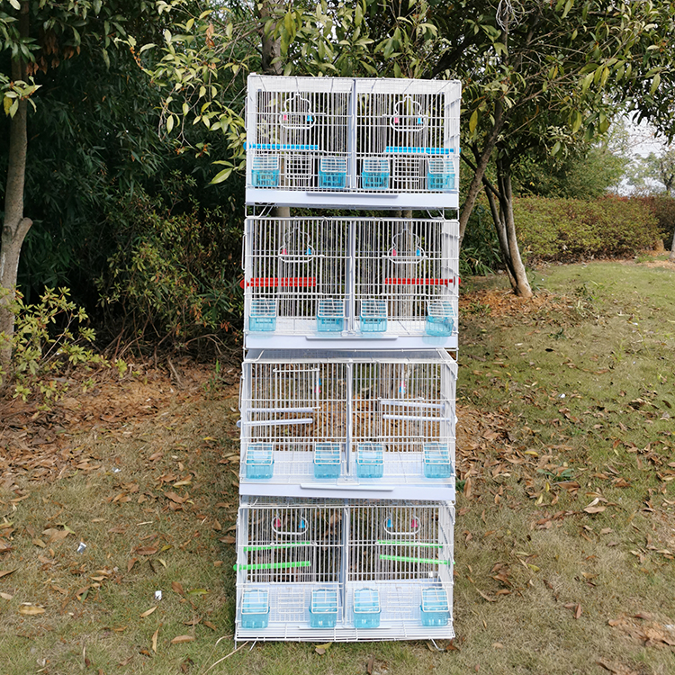 Iron Material High Quality White Bird cage for feeding