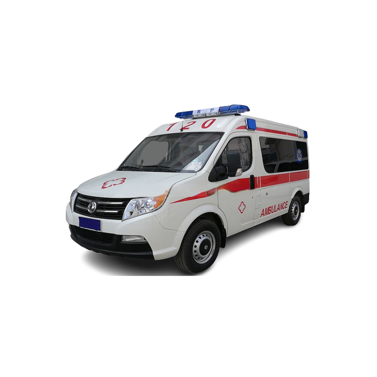 Абсолютно Новый 4*2 дизельный двигатель, ручной автомобиль скорой помощи типа «палатка» с указателем погорания
